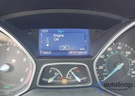 2014 Ford Focus Se из США, поврежденный, VIN 1FADP3F29EL195650